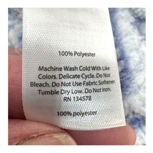 Vineyard Vines Womens M Striped 1/4 Zip Pullover Sweatshirt Shirt Shep Pink READ - Picture 6 of 7